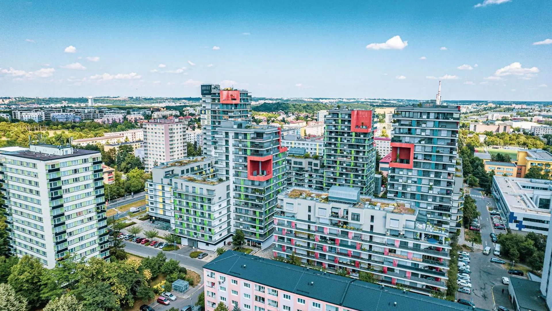 Terrace Apartman Visek 布拉格 公寓